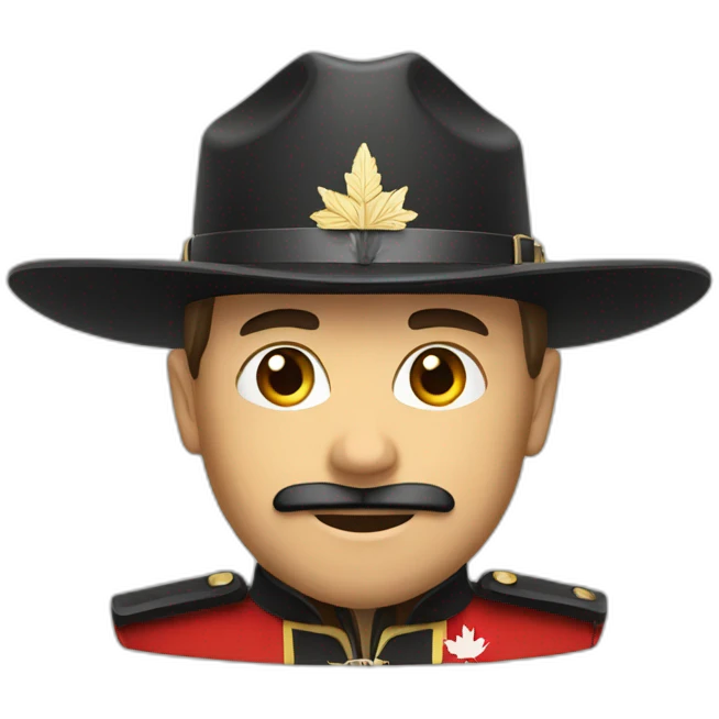 canadian mounty emoji