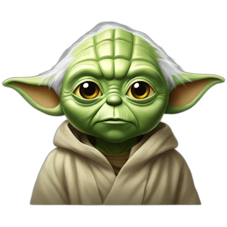 Yoda fantôme emoji