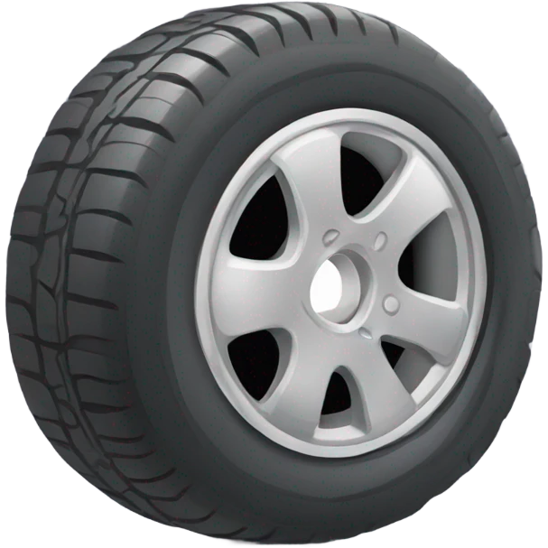 Flat tire  emoji