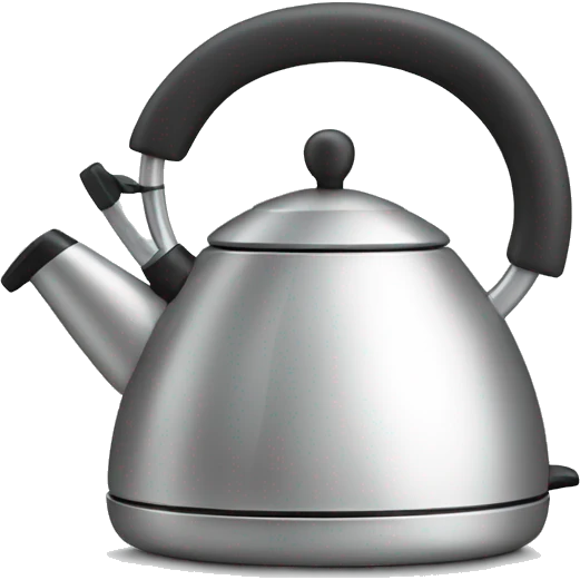 modern small kettle emoji