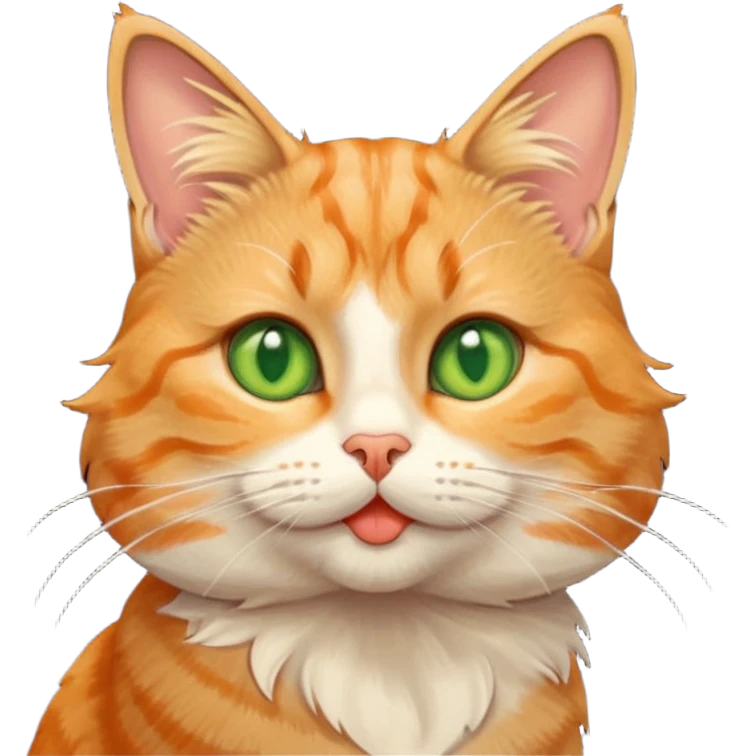 haz que un gato  esté lanzando un beso emoji