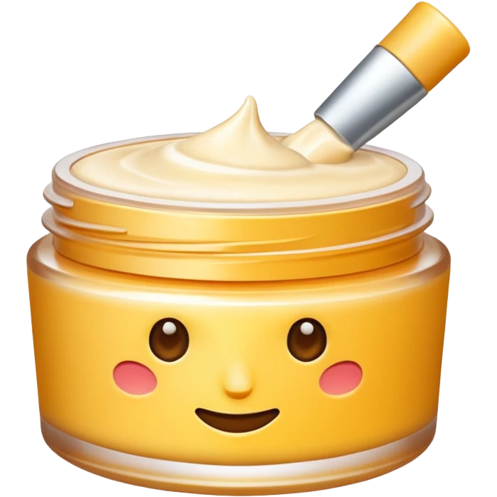 face cream emoji