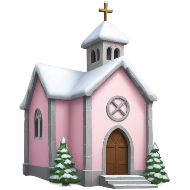 pinky snowy chapel emoji