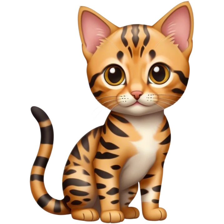 bengal kitty emoji