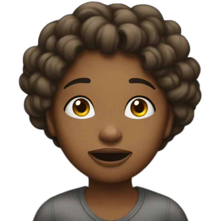 girl being sarcastic emoji