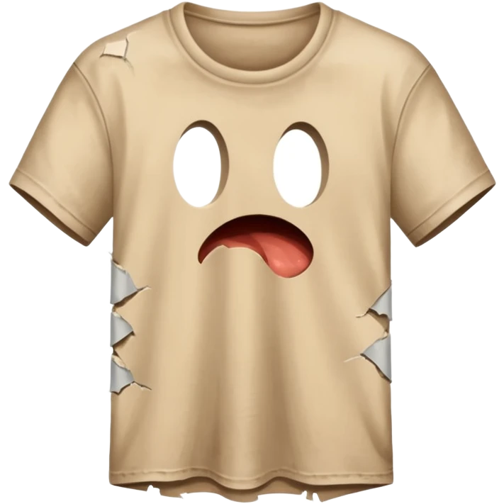 torn shirt emoji