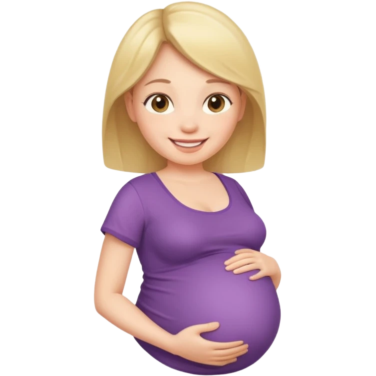 Pregnant woman emoji