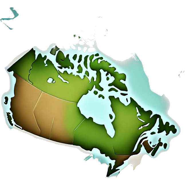 Map of canada emoji