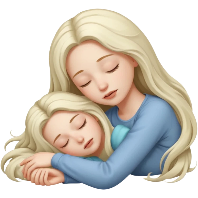 Sleeping girl emoji