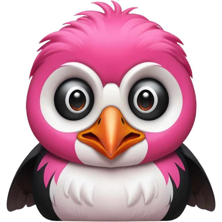 pink puffin angry steam emoji