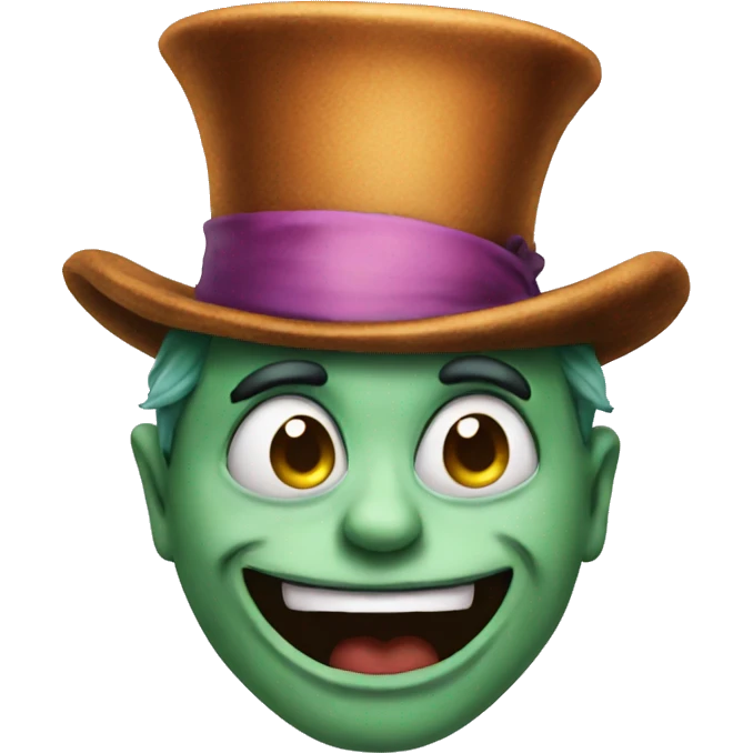Mad hatter  emoji