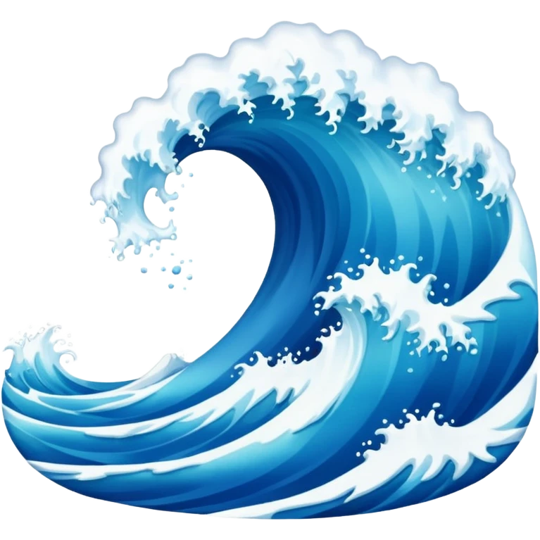 wave emoji
