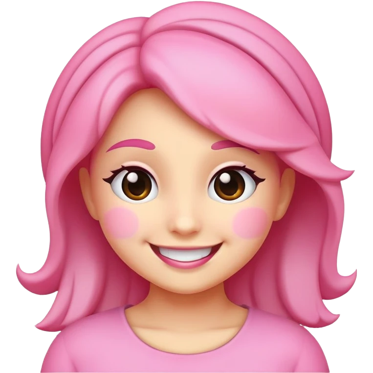 Cute rosa emoji