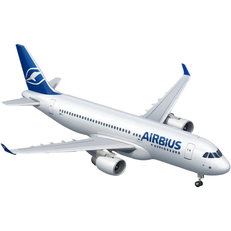Airbus A320 of Airbus company emoji
