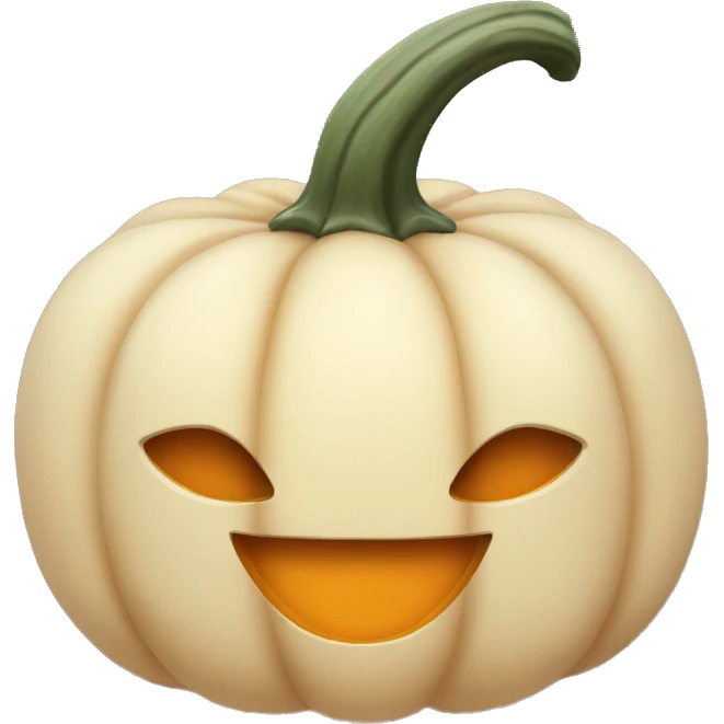 Cream Pumpkin emoji