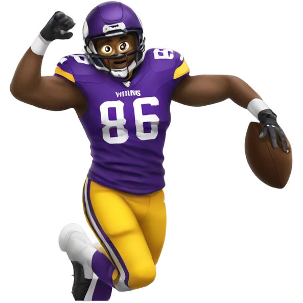 mn viking touchdown  emoji