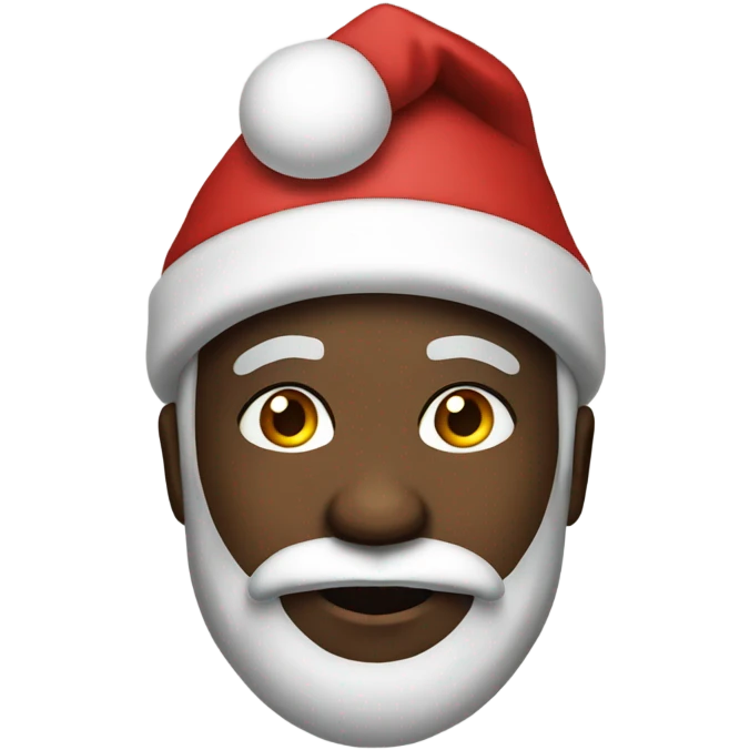 Black Santa  emoji