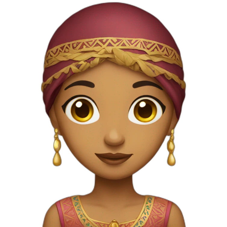 Maroccan girl emoji