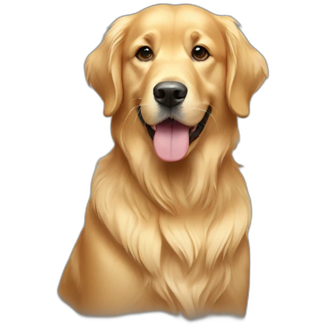 golden retriever emoji