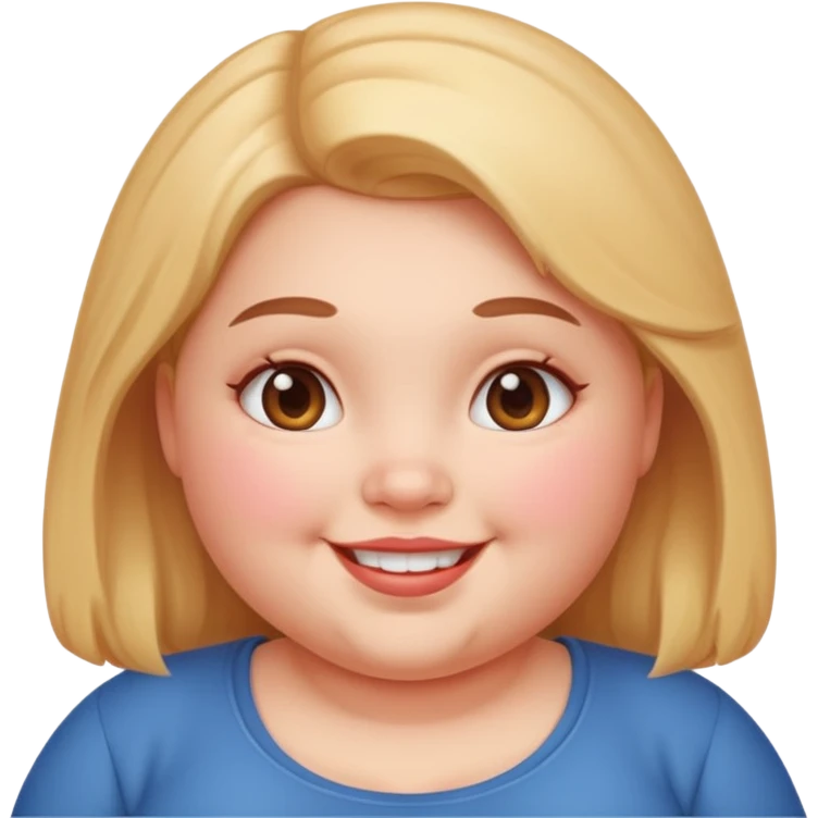 chubby girl emoji