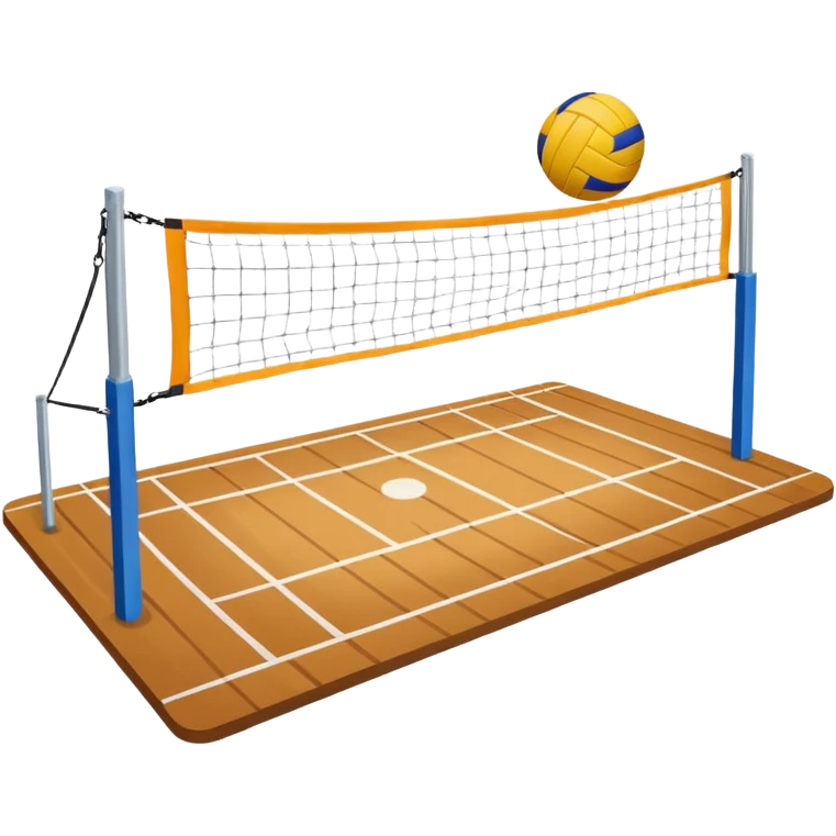 volleyball court emoji