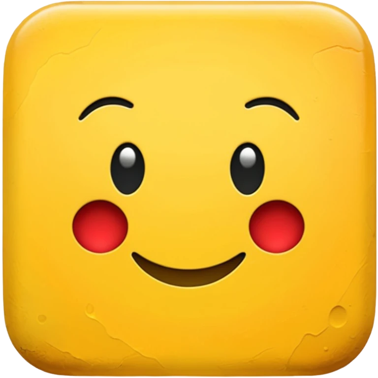 Yellow artwork  emoji