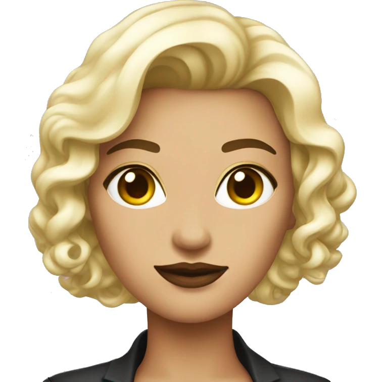 create a femme fatale emoji