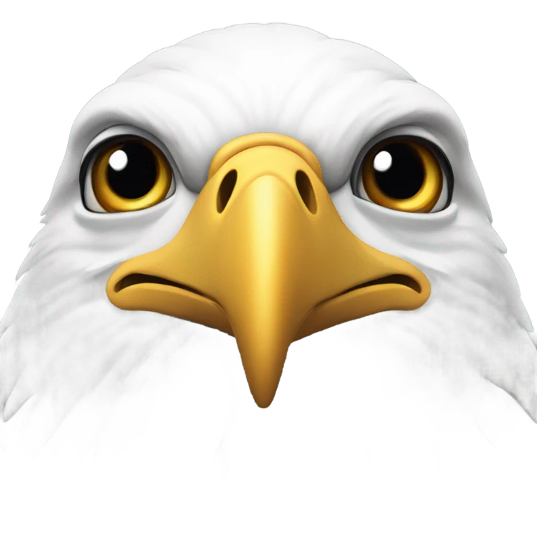 Eagle smile emoji