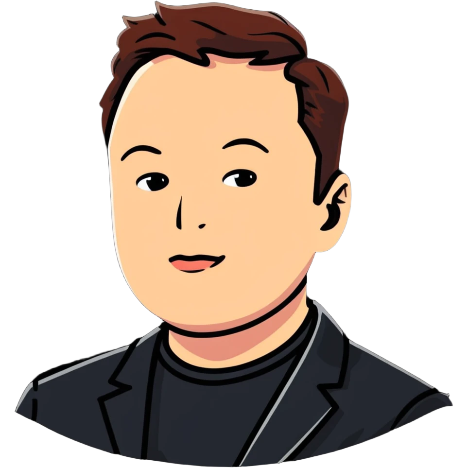 Elon Musk emoji