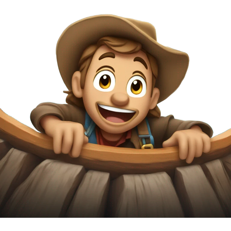 Disney Splash mountain ride from Disneyland  emoji