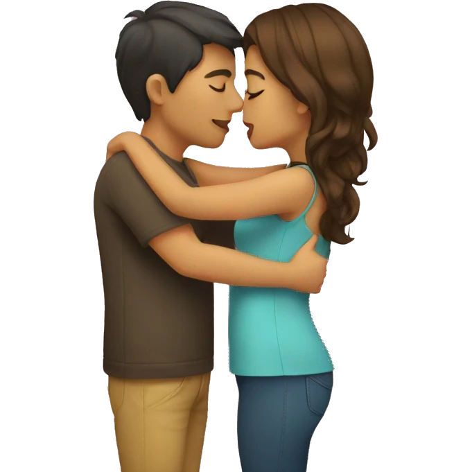 Kissing emoji