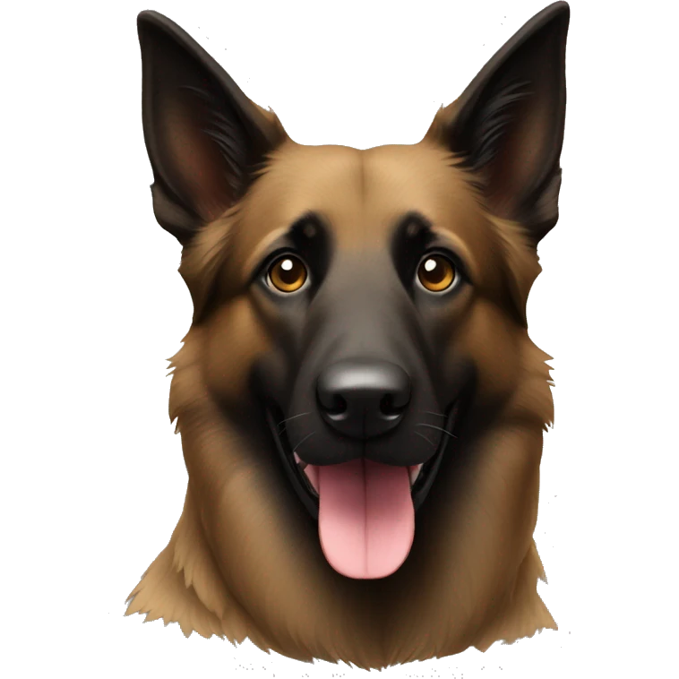 Belgian shepherd dog emoji