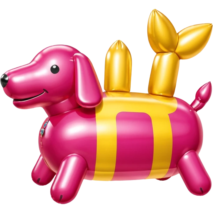  paris SPAM meat jeff koons style inflatable sculpture art  emoji