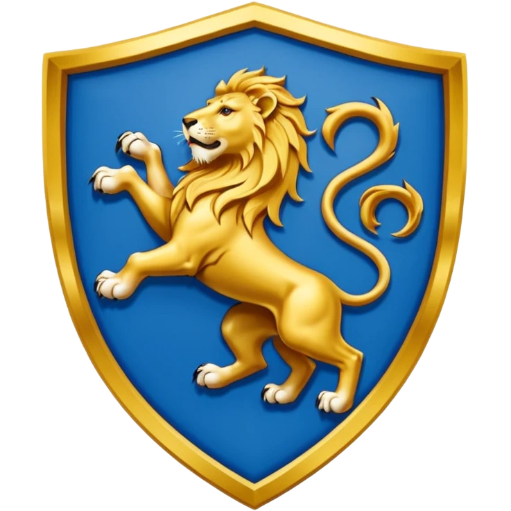 Lion rampant emoji like chelsea football team emoji