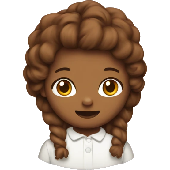 brown hello kitty emoji