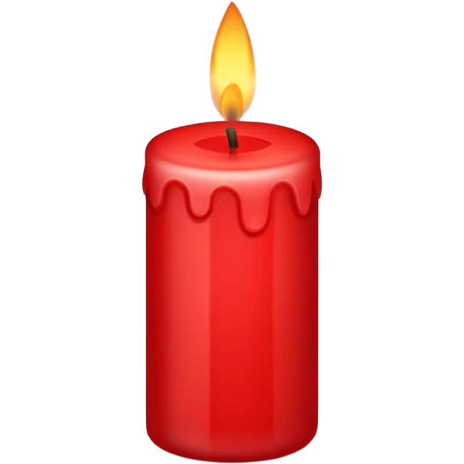Cute Festive CandleCute Festive Candle emoji