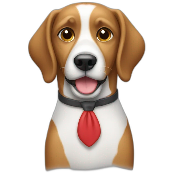 Dog teacher emoji