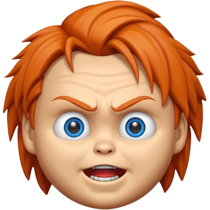 Un emojin de chuky emoji