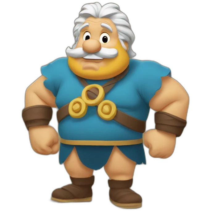Astérix qui tape un Romain emoji