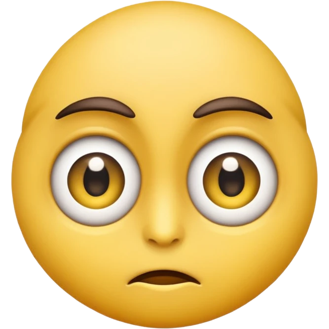 Make an awkward emoji thats looking away nervously emoji