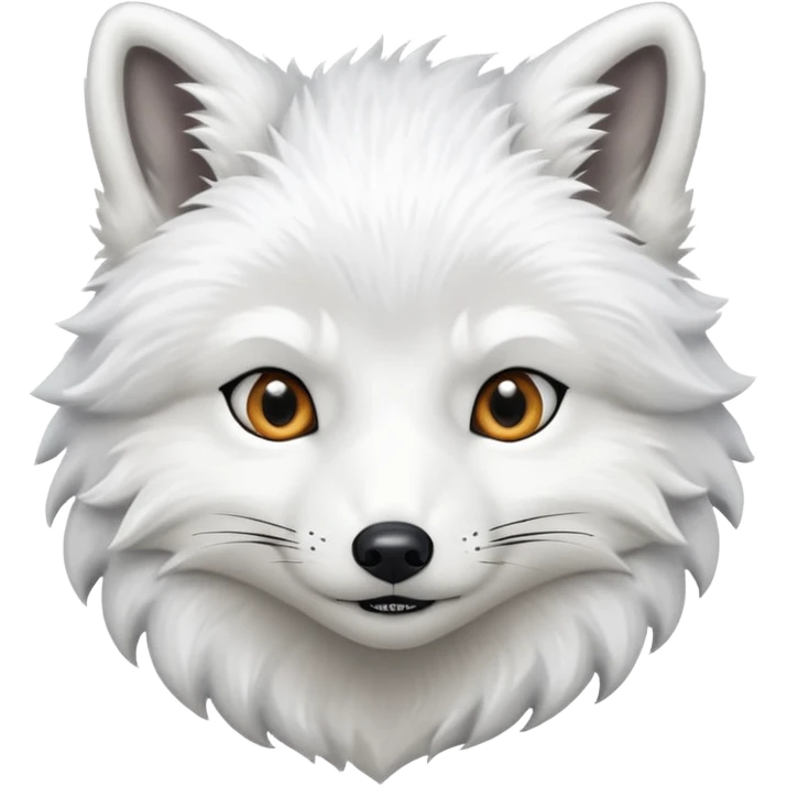 polar Arctic fox emoji