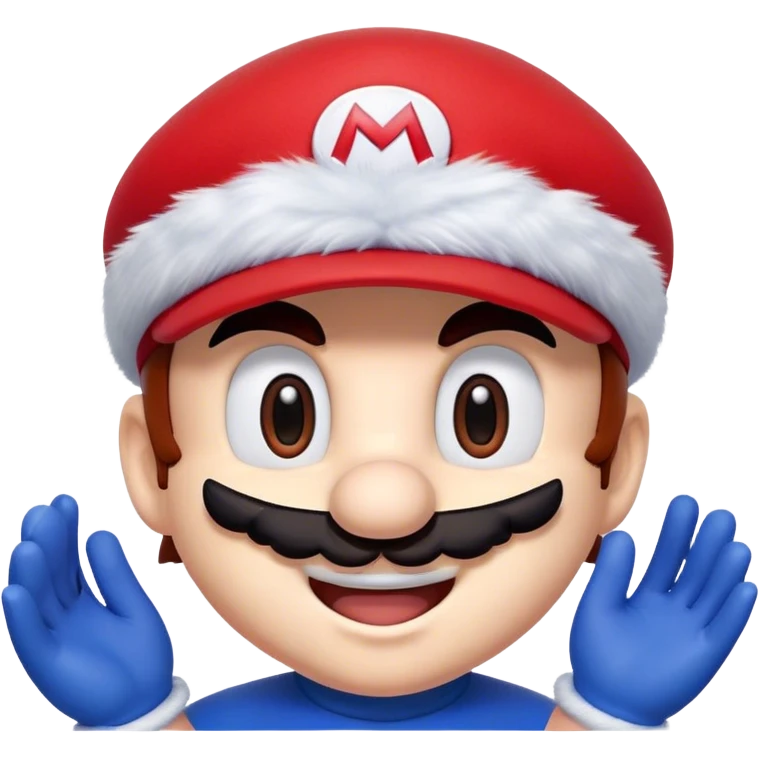 mariosonic face with cap emoji
