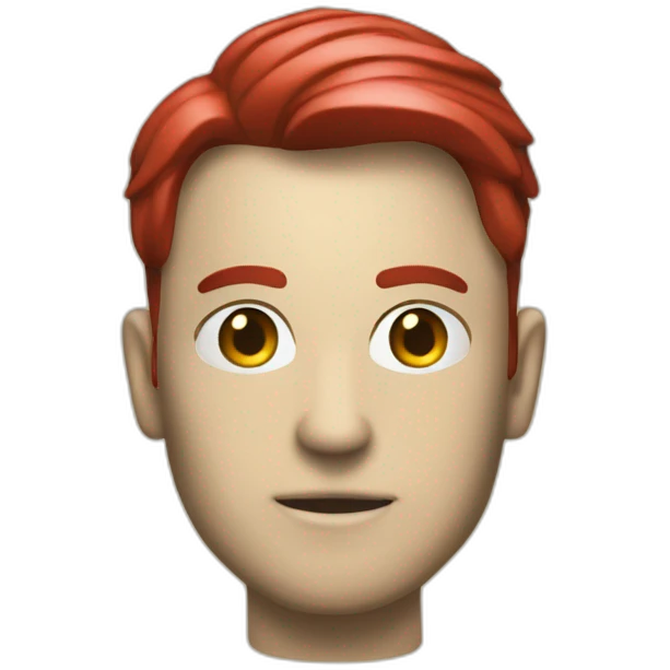 un dossier rouge classé top secret emoji