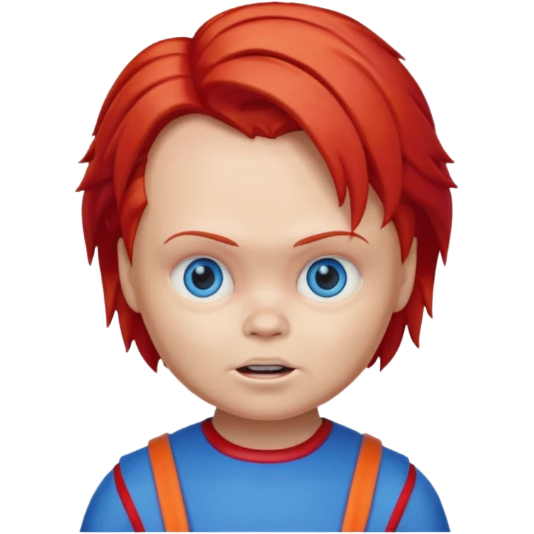 Un emojin de chuky emoji