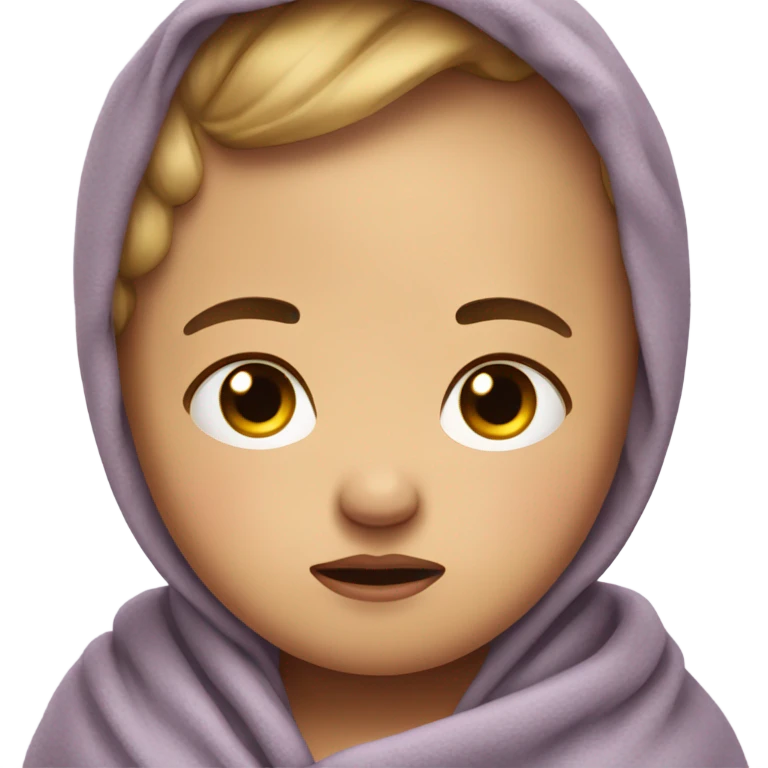 very sad newborn emoji