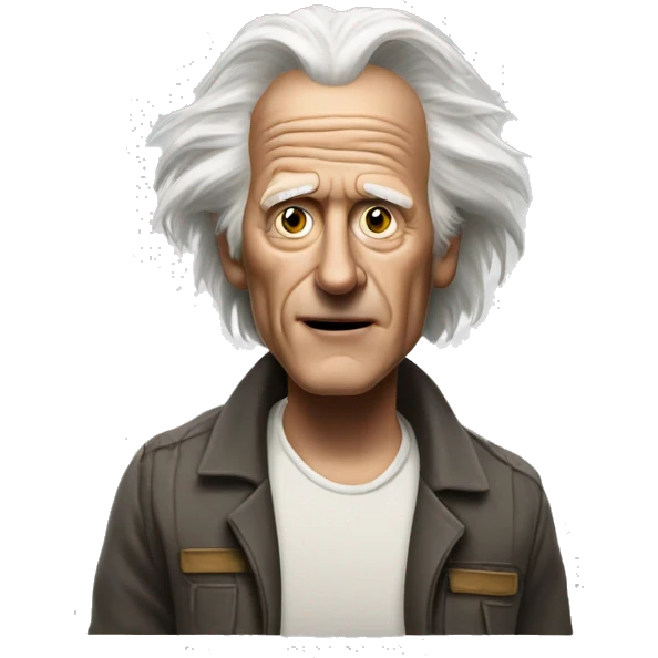 Emmett Brown emoji