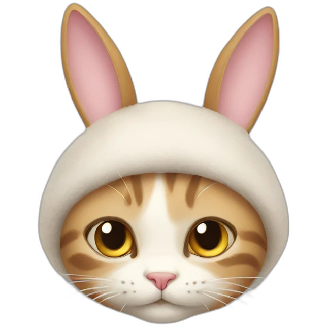 cat+bunny emoji