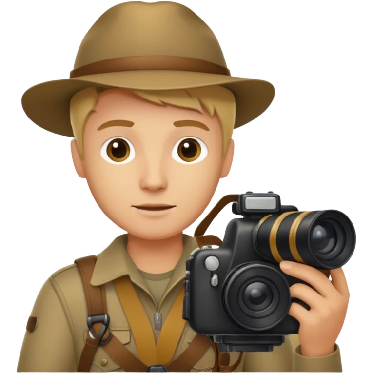 
wild life photographer emoji