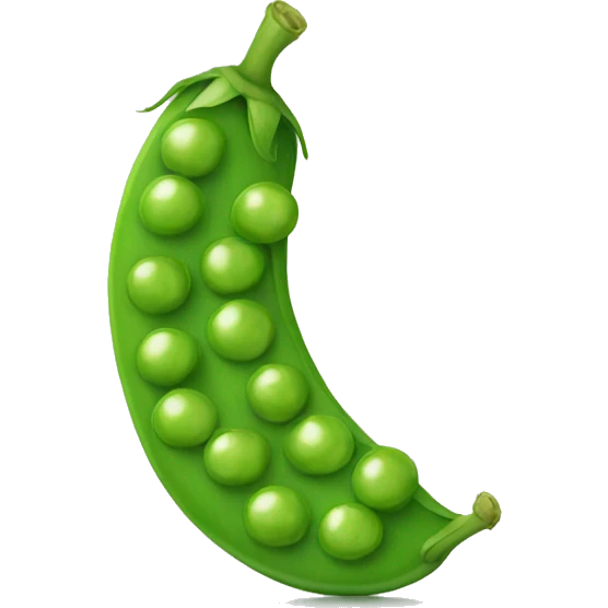 green pea emoji