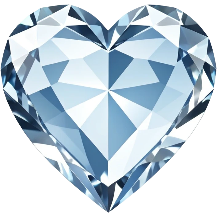 Un cœur en diamant  emoji